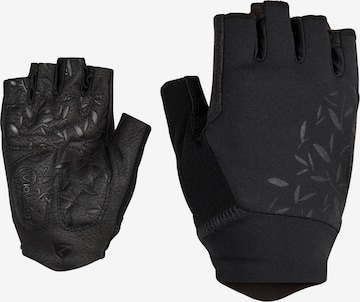 ZIENER Athletic Gloves 'CAIA' in Black: front
