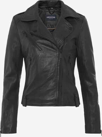 HECHTER PARIS Performance Jacket in Black: front