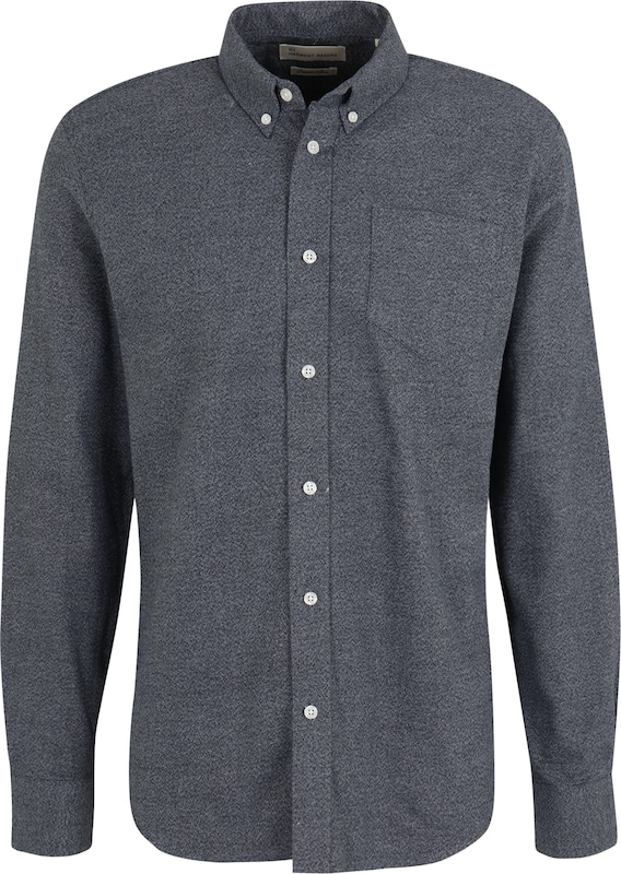 By Garment Makers Regular Fit Hemd (GOTS) in Graumeliert By Garment Makers Regular Fit Hemd (GOTS) in Graumeliert