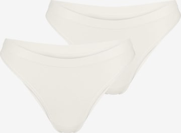 SLOGGI Brasilslip ' Blue GO Sense ' in Weiß: Vorderseite