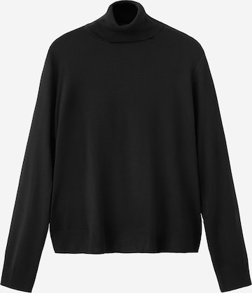 MANGO Pullover 'LUCCAC' in Schwarz: Vorderseite