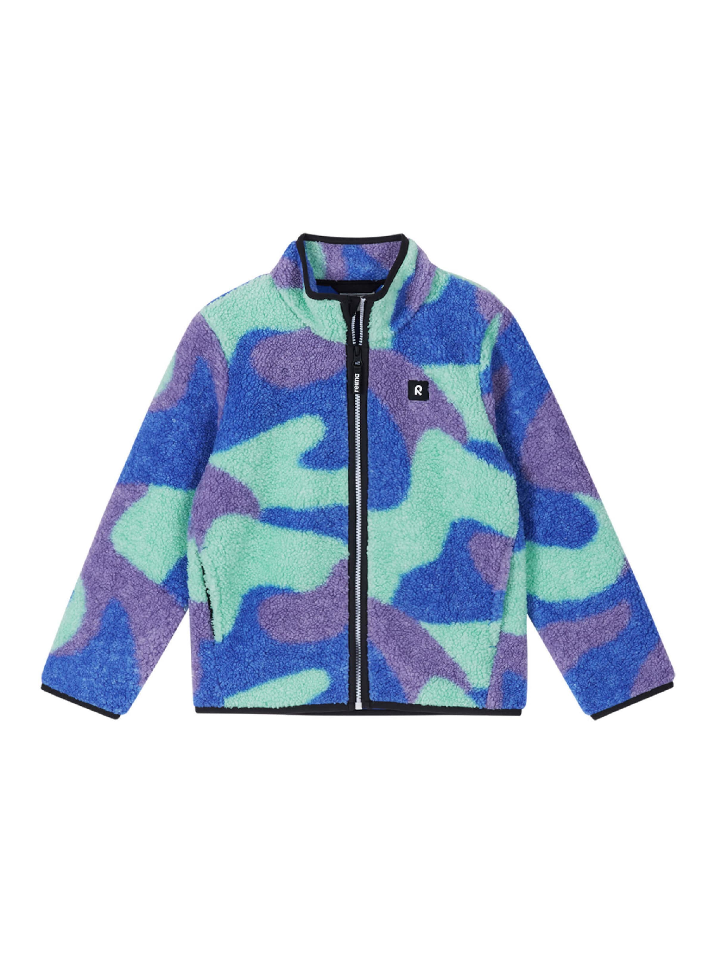 Reima Fleecejacke 'Tupsis' in Blau: Vorderseite
