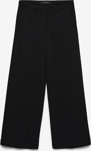 VERO MODA - Pierna ancha Pantalón 'VMZAMIRA' en negro: frente