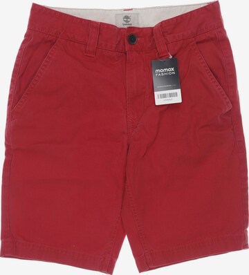 TIMBERLAND Shorts in 29 in Red: front