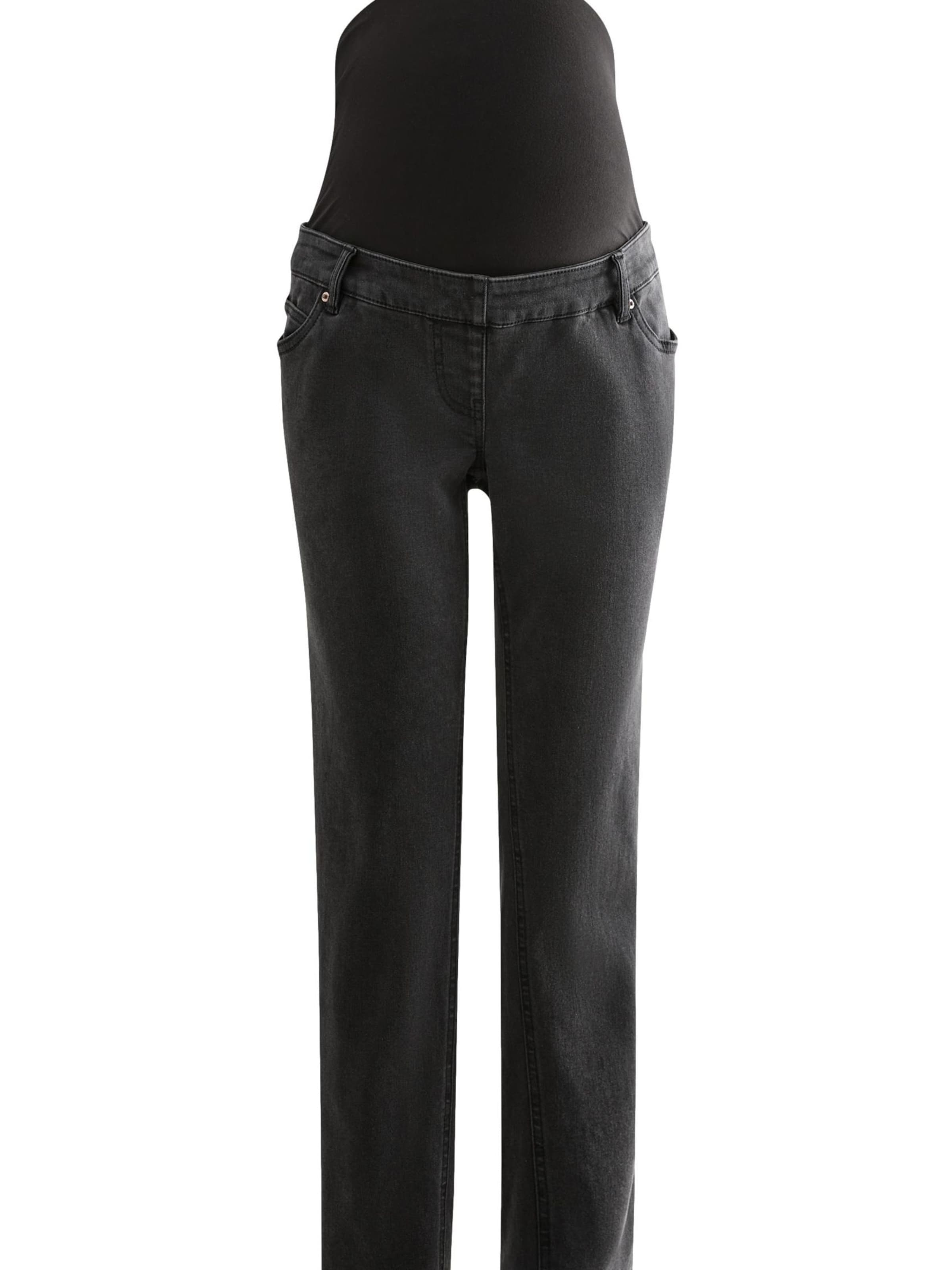 Next Regular Jeans in Zwart: voorkant