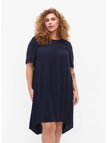 Zizzi - Vestido 'MROWEN' en azul: frente