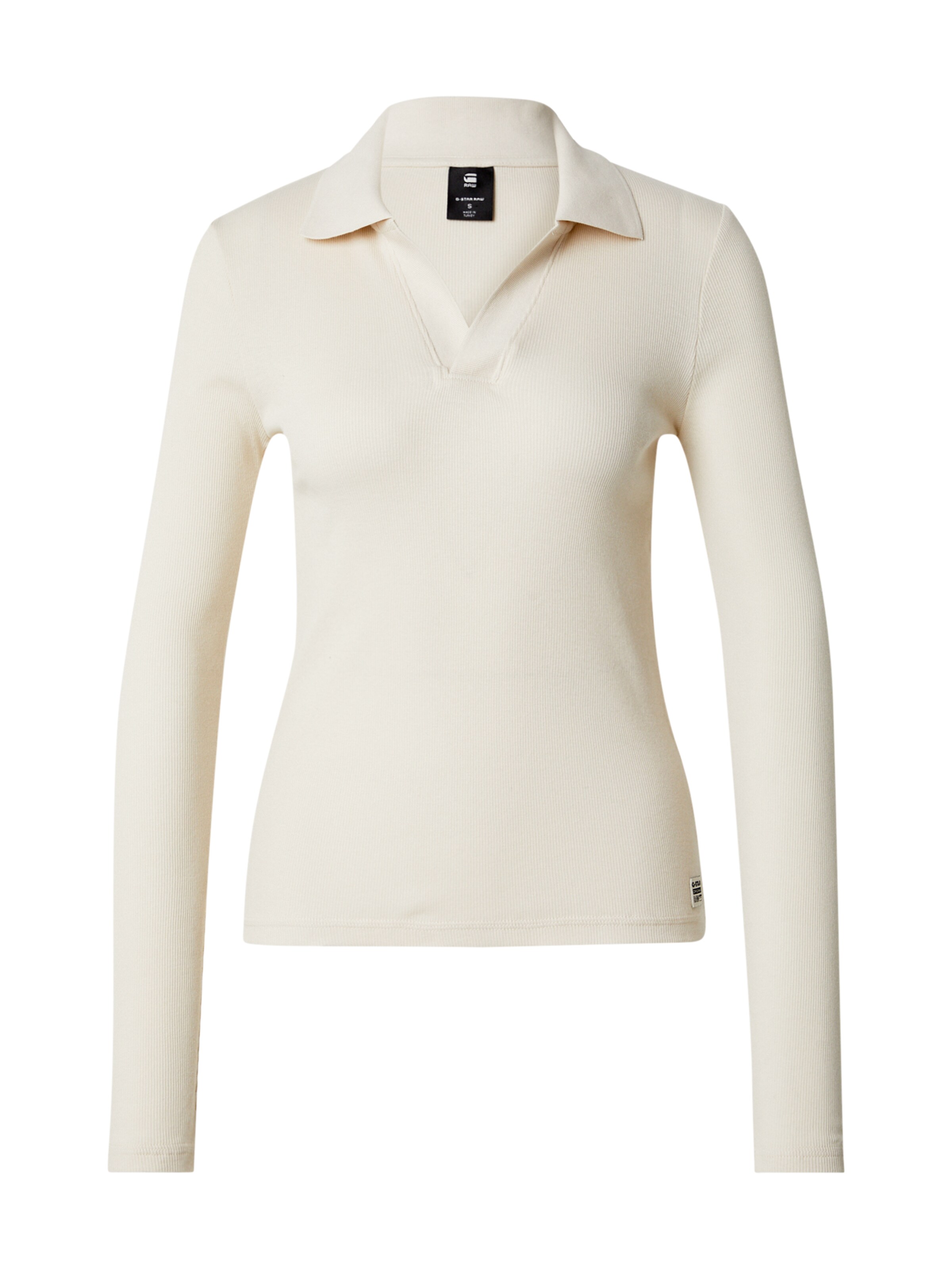 G-STAR Koszulka w kolorze beżowy: przód