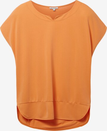 TOM TAILOR Koszulka w kolorze pomarańczowy: przód