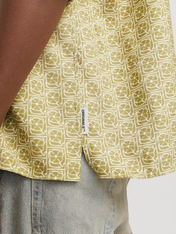 JACK & JONES Comfort Fit Hemd 'JORMarshall Islingston' in Grün