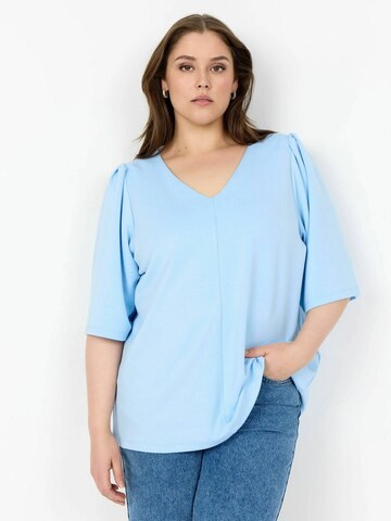 Wasabi Concept Shirt ' WA-SEBINA 70 ' in Blauw: voorkant