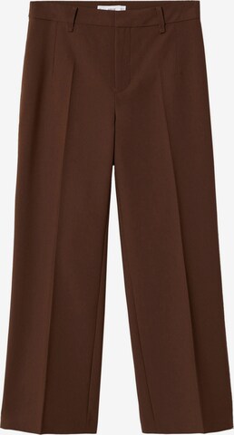 MANGO Pantalon 'Greta' in Bruin: voorkant