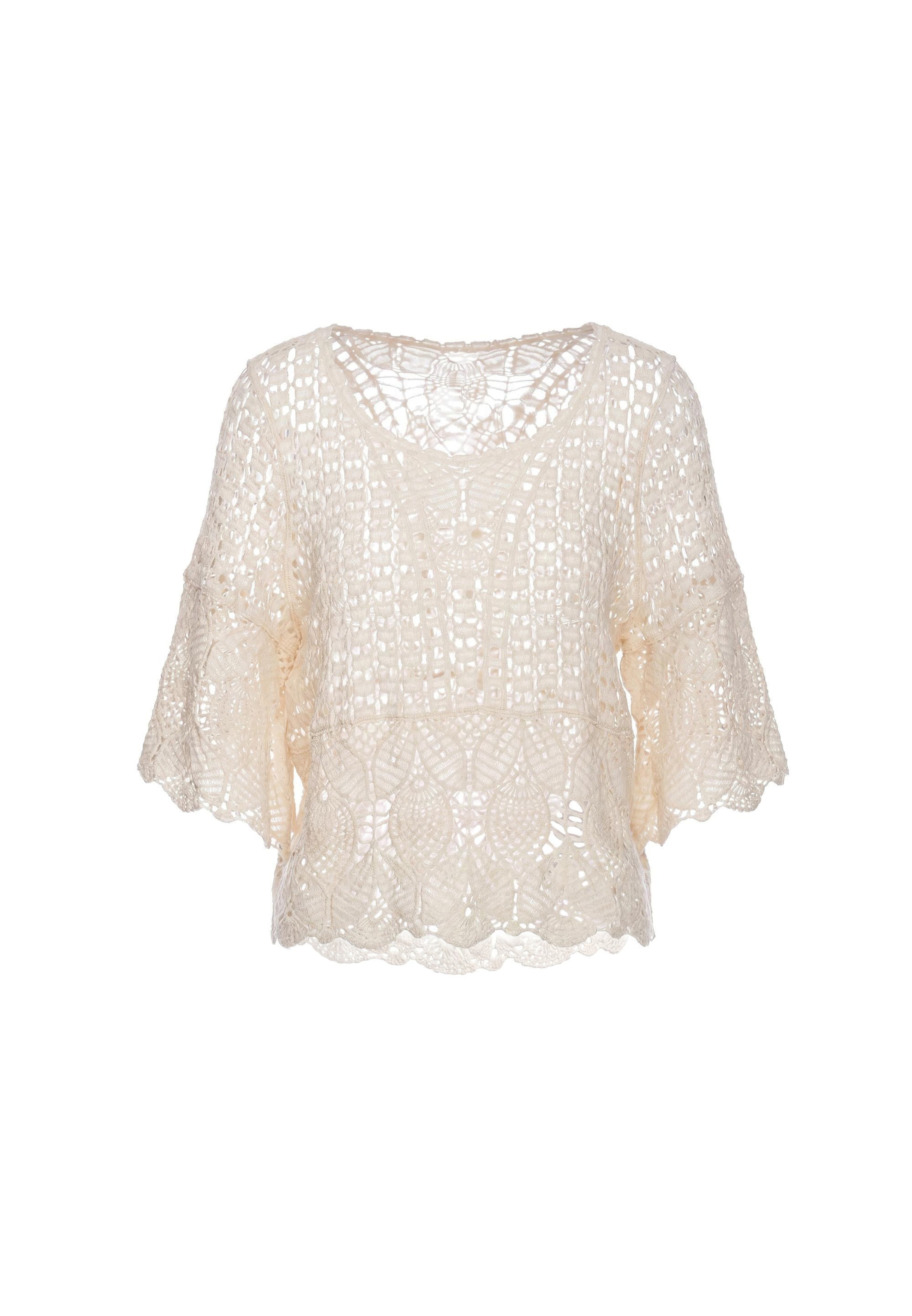 IZIA Trui in Beige: voorkant