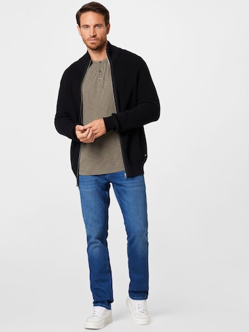 INDICODE JEANS Knit cardigan 'Dodson' in Black