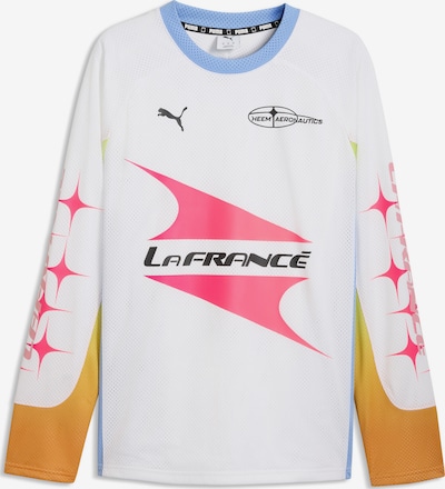 PUMA Trikot 'LaFrancé Heem Aerospace Moto' in S in orange / hellpink / weiß, Produktansicht