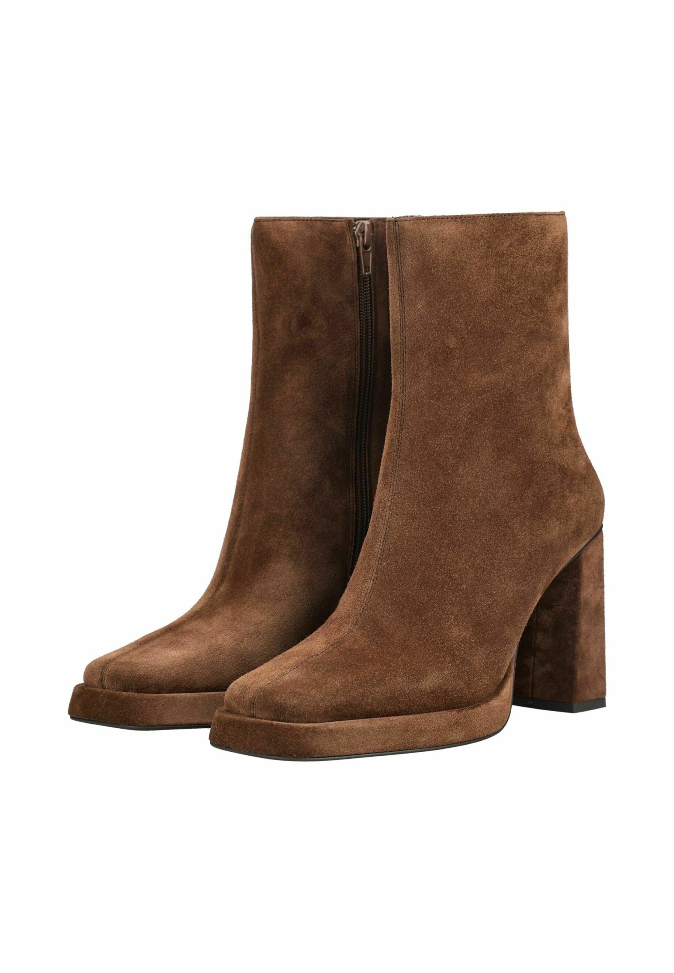 Jeffrey Campbell Къси ботуши 'MAXIMAL' в кафяво