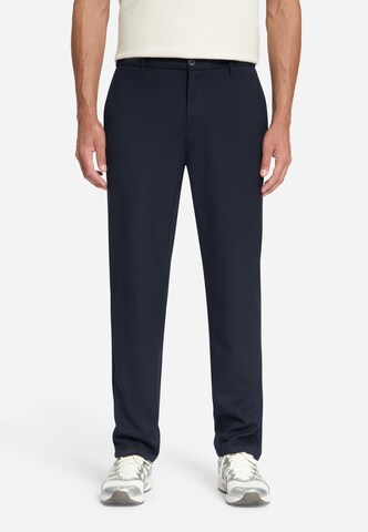No Excess Loose fit Chino trousers in Black: front