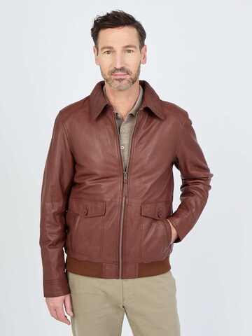 JCC Tussenjas 'Samuel' in Bruin: voorkant