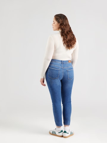 ONLY Carmakoma Skinny Džíny 'CARALLY' – modrá