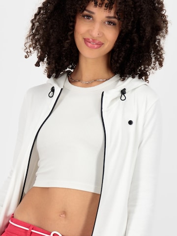 Alife and Kickin Sweatjacka 'LissandraAK' i vit