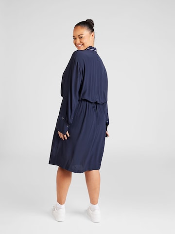 Tommy Hilfiger Curve Shirt Dress in Blue