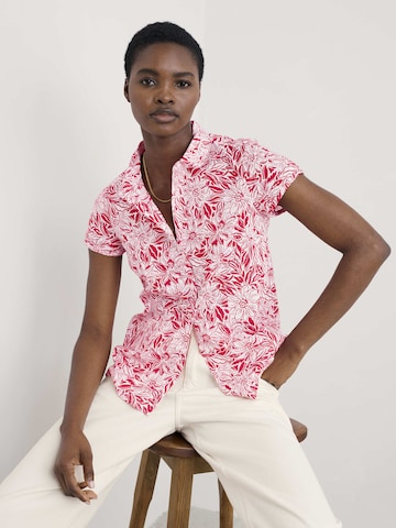 Chemisier 'Rushmaker' Seasalt Cornwall en rouge : devant