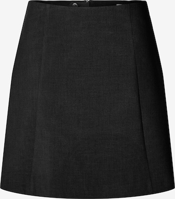 SELECTED FEMME Rok 'Rita' in Zwart: voorkant