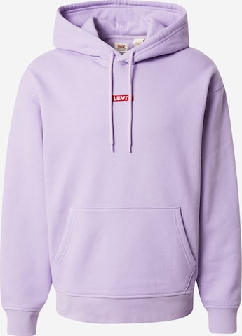 LEVI'S Sweatshirt in Purple: front