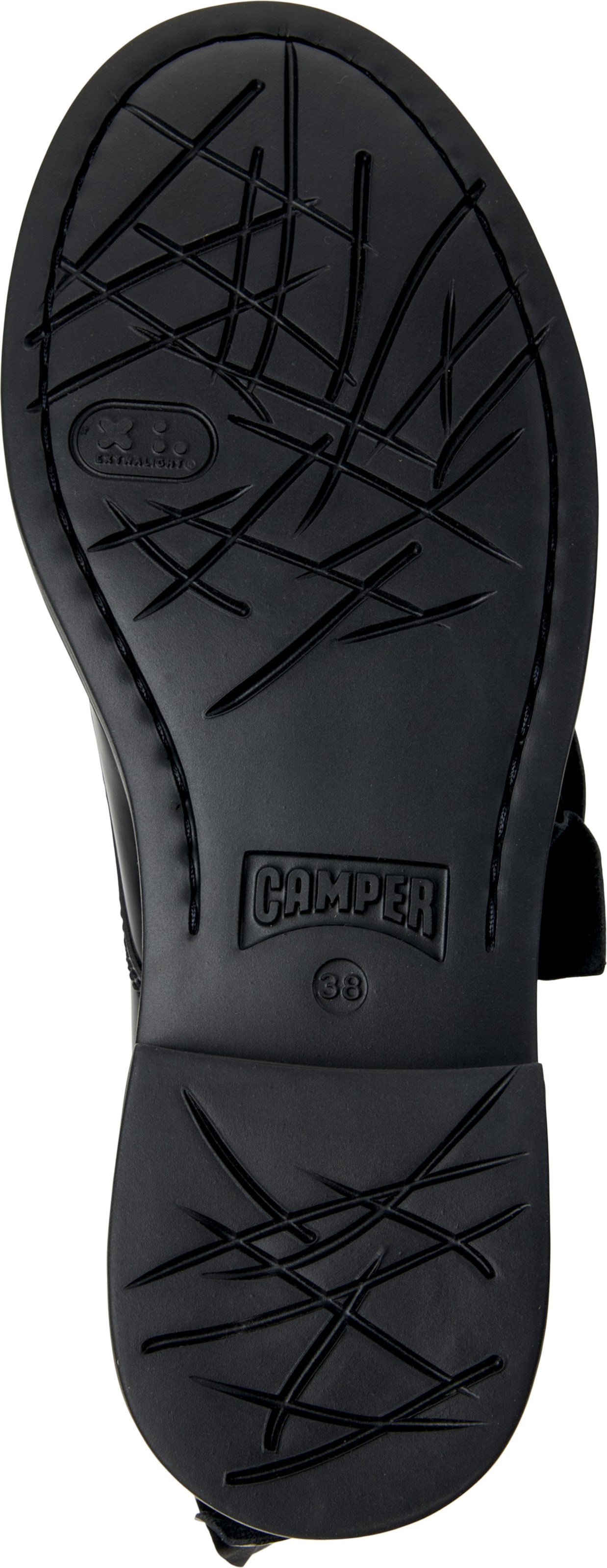 Chaussure à lacets 'Dean' CAMPER en noir