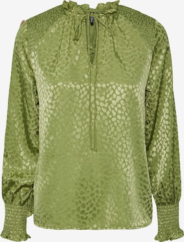 PIECES Blouse 'DIANA' in Groen: voorkant