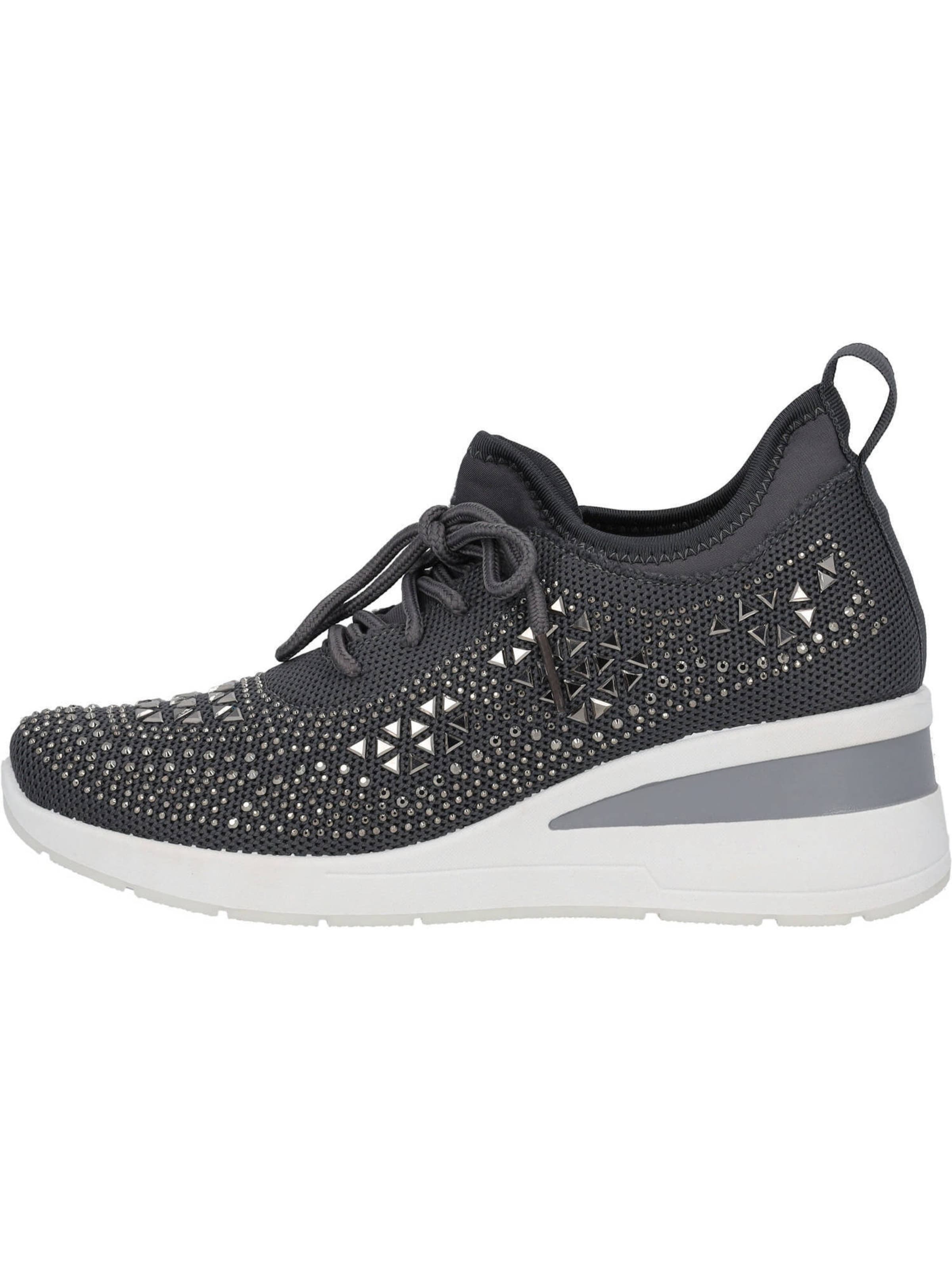 Palado by Sila Sahin Platform trainers 'Anid' in Grey: front