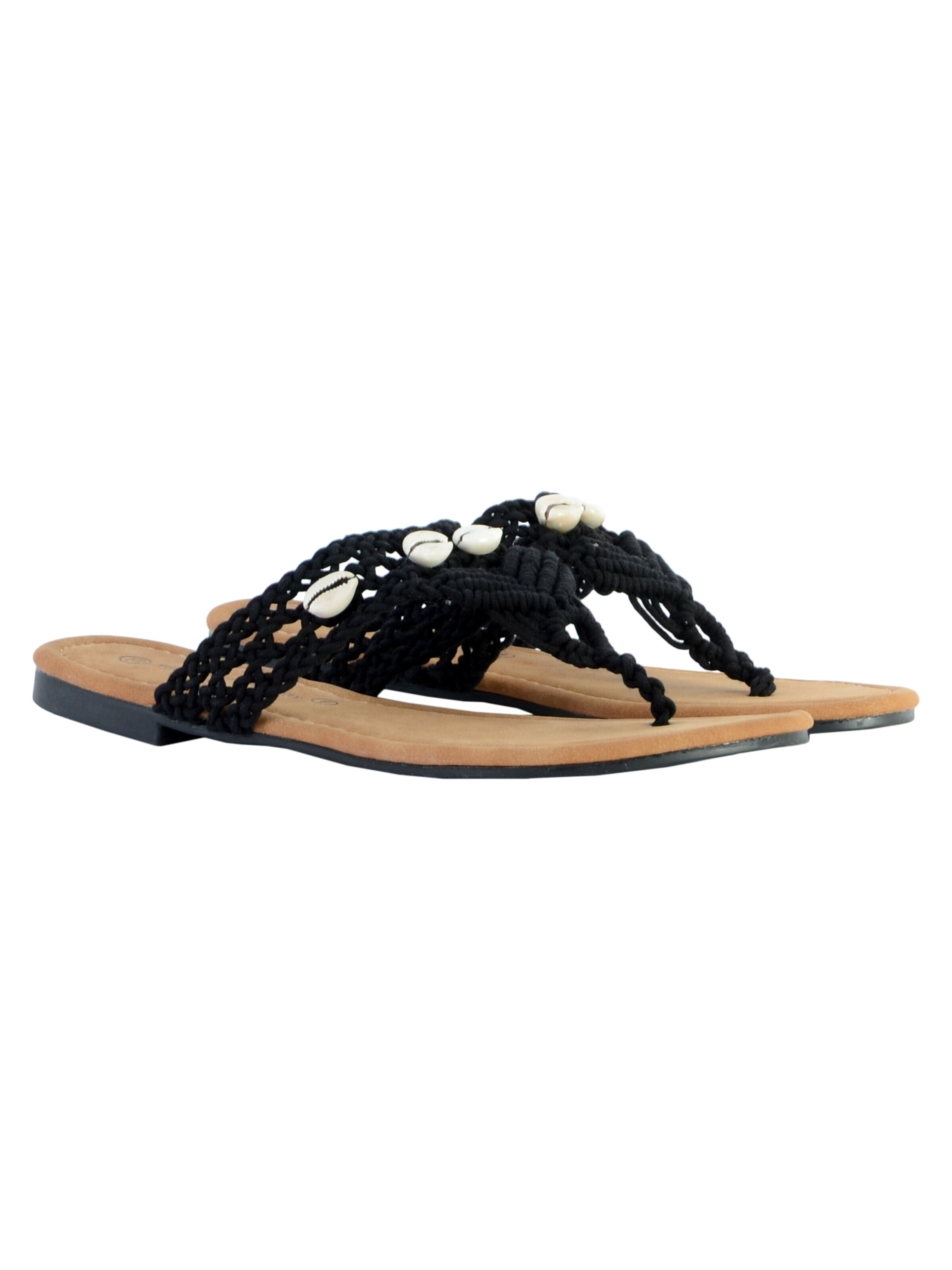 The Divine Factory Sandals in Black