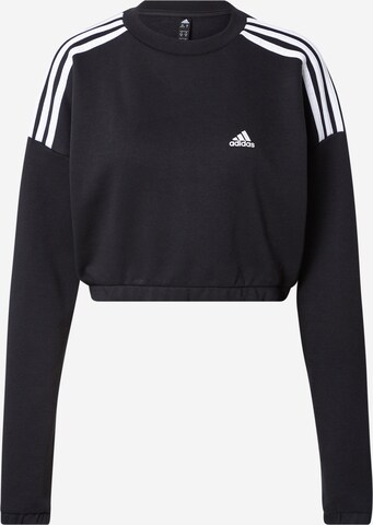 ADIDAS SPORTSWEAR Sport sweatshirt i svart: framsida