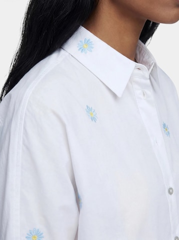 Chemisier 'ONLNEW LINA GRACE' ONLY en blanc