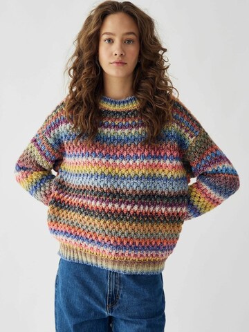 Pullover ' Gio ' di Noella in colori misti: frontale