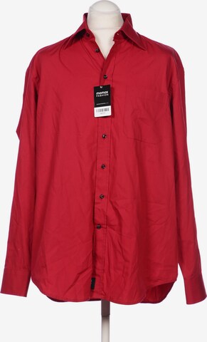 STRELLSON Button Up Shirt in XL in Red: front