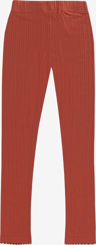 Bruuns Bazaar Kids - Skinny Leggings 'Marie Louise' em vermelho