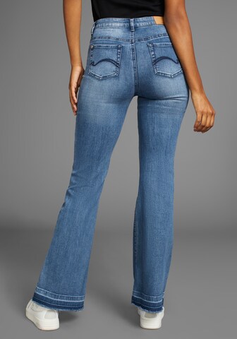 KangaROOS Flared Jeans in Blue