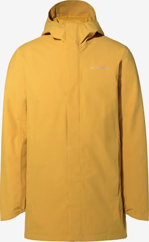 VAUDE Outdoorjacke 'Cyclist' in Gelb: Vorderseite