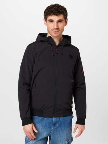 Cars Jeans Jacke 'COLIN' in Schwarz: Vorderseite