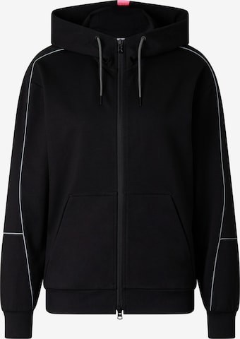 Bogner Fire + Ice Sweatjacke 'Enia' in Schwarz: Vorderseite