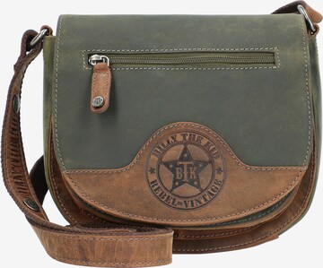 Borsa a tracolla 'Hunter' di Billy the kid in grigio: frontale