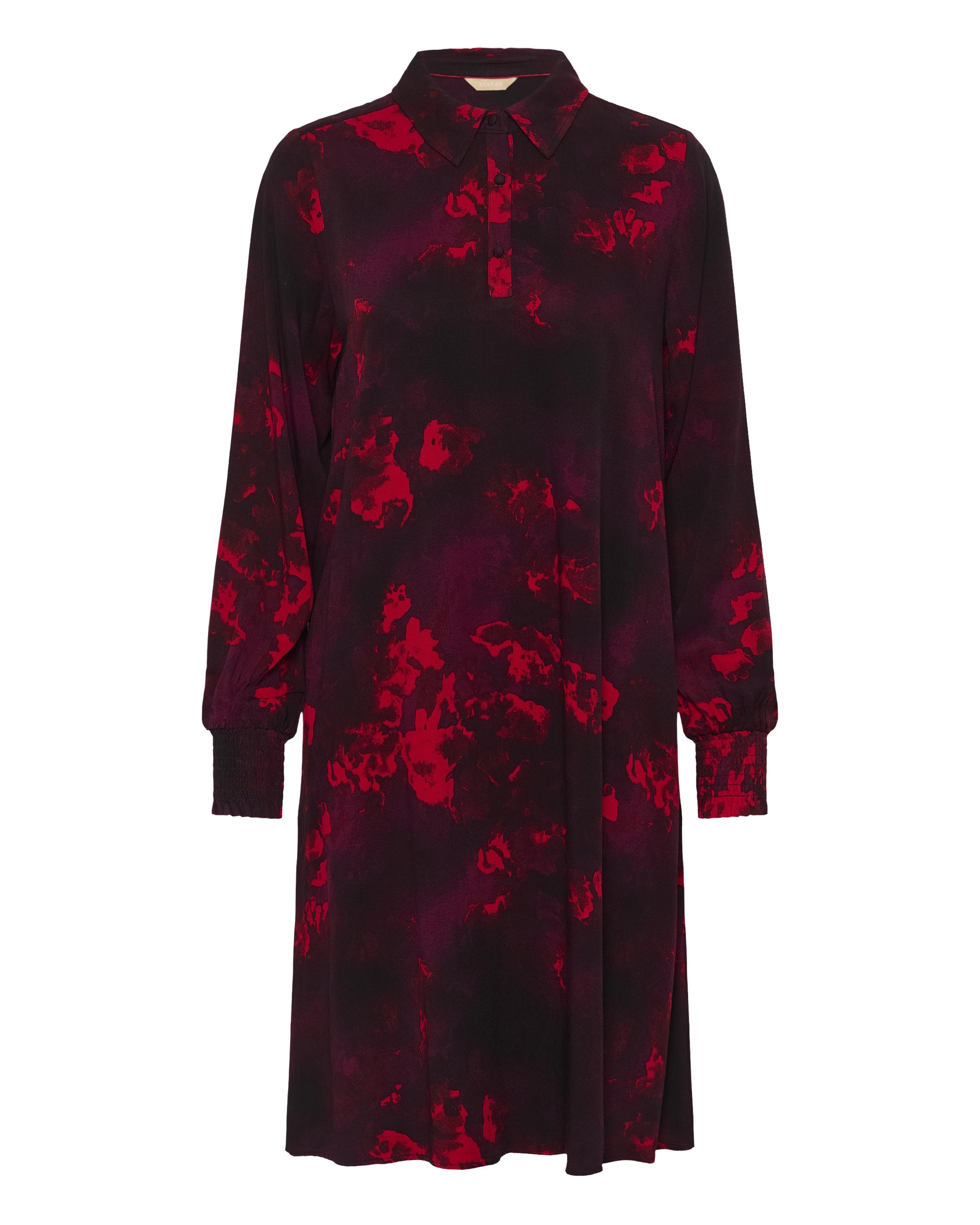 CULTURE Shirt Dress 'Elsie Elitha' in mottled red, Item view