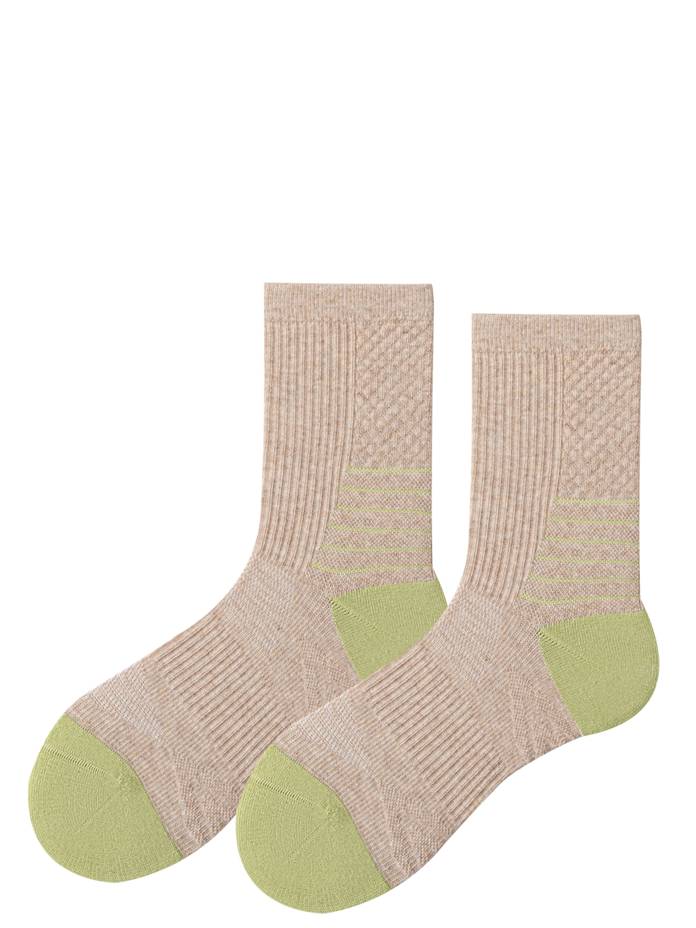 Millo Athletic Socks 'Sport Vibe' in Beige: front