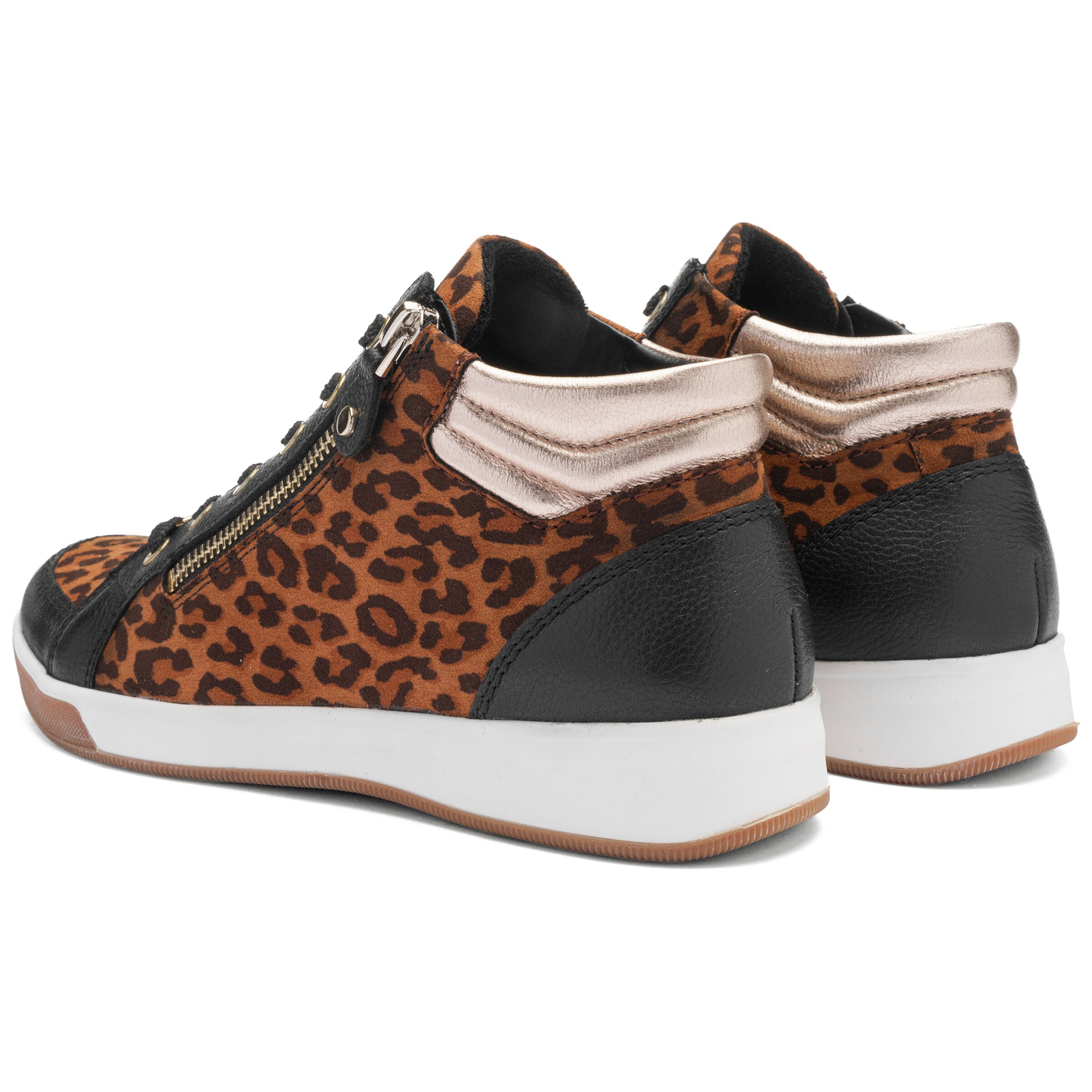 ARA High-Top Sneakers 'Rom' in Brown