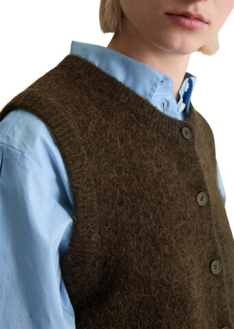 Marc O'Polo DENIM Knitted vest in Brown