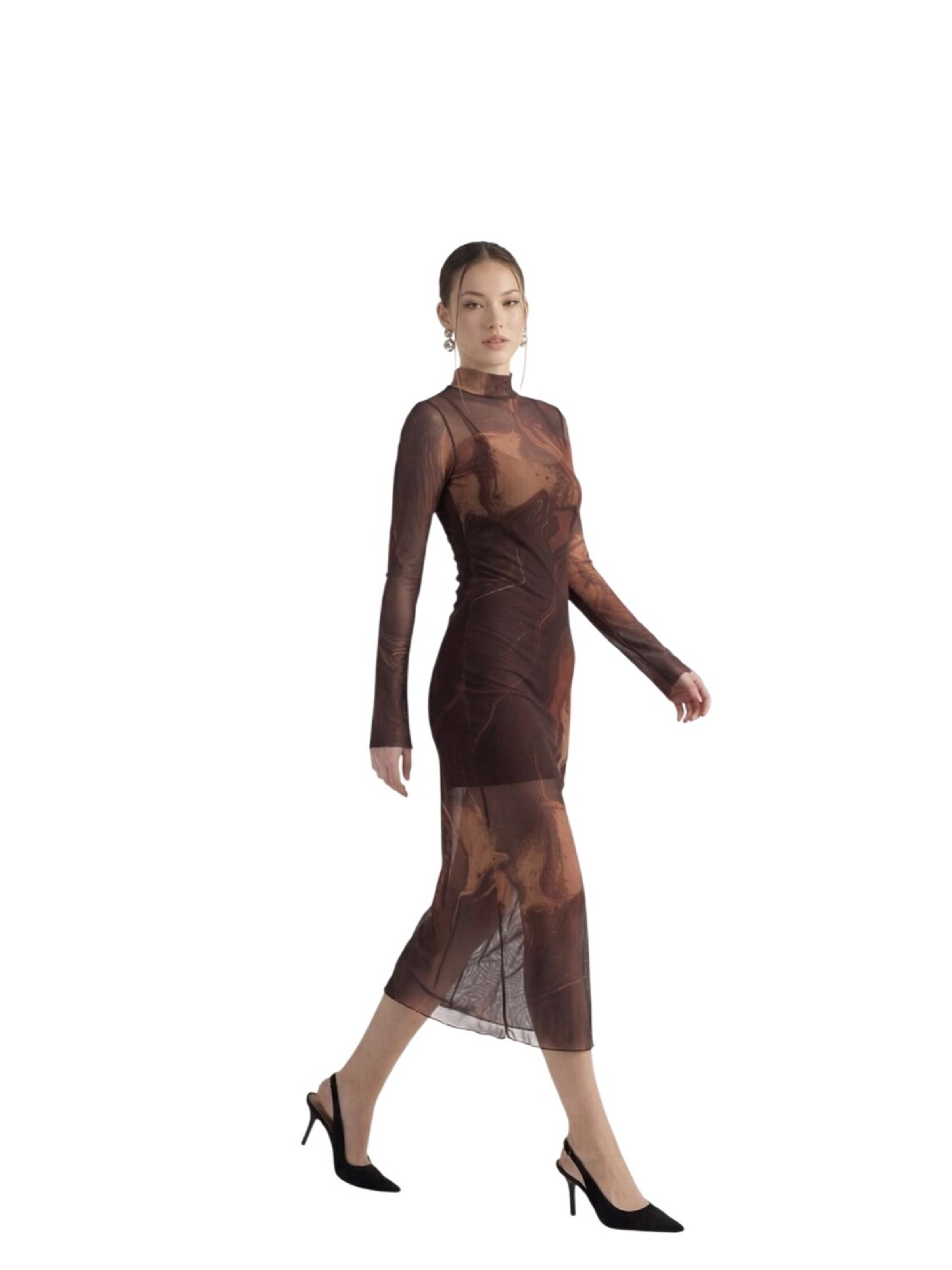 HOLLY LOLLY Dress in Brown