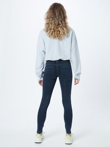 DIESEL Skinny Jeans 'SLANDY' in Blauw