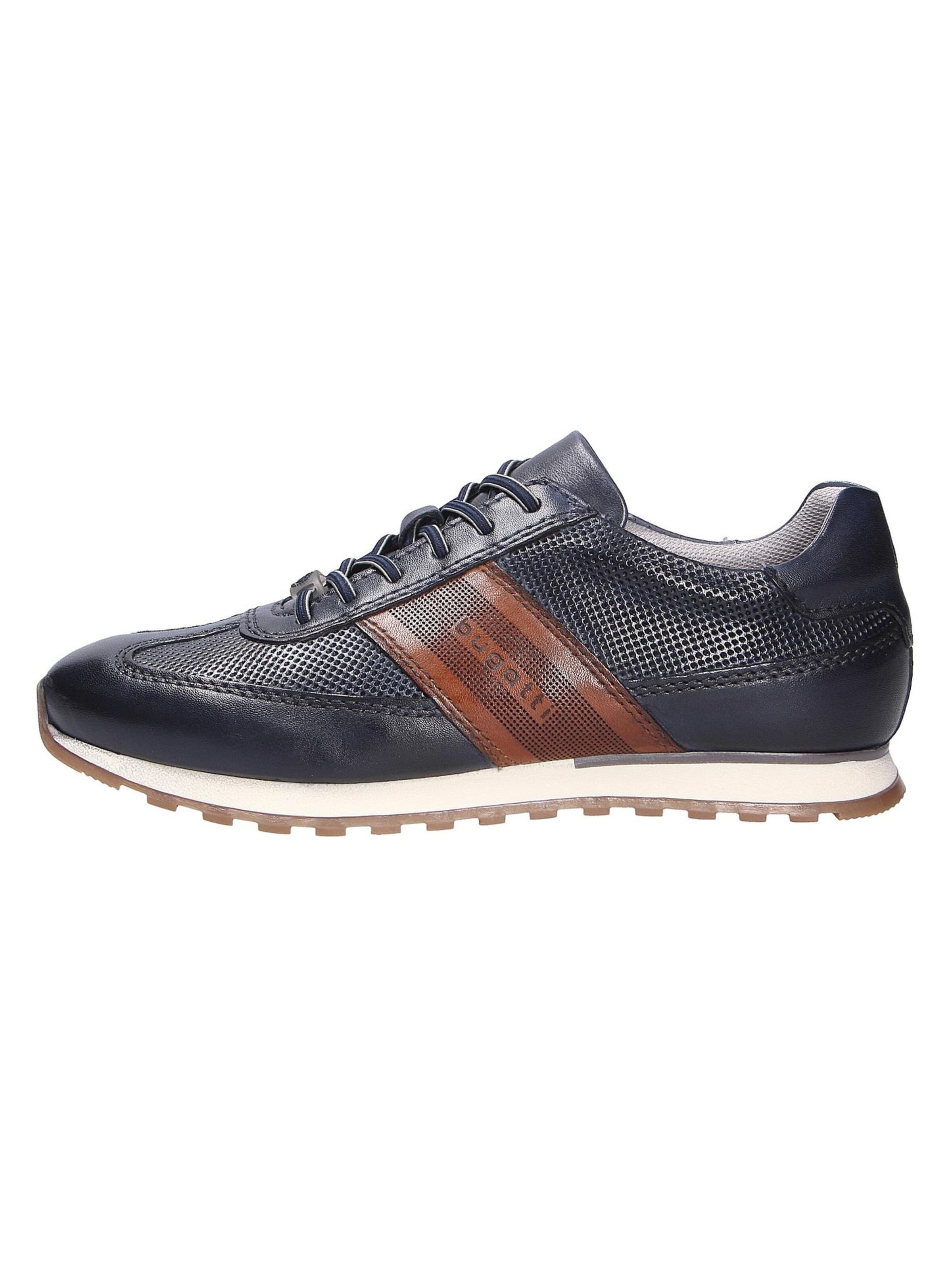 Baskets basses bugatti en bleu