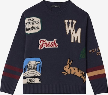 Weekend Max Mara Neulepaita 'PAVIDI' värissä sininen: etupuoli