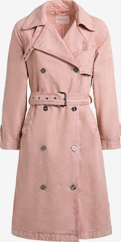 Manteau mi-saison 'ENZA' khujo en rose : devant